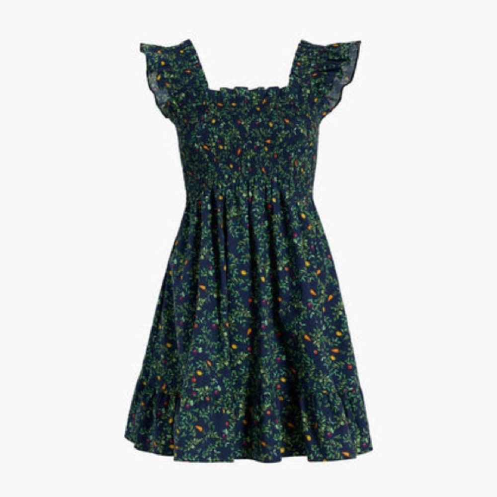 Hill House Elizabeth Nap Dress in Midnight Garden